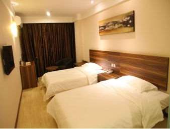 Hotel Super 8 Yantai Train Station Dayue Cheng Chambre photo